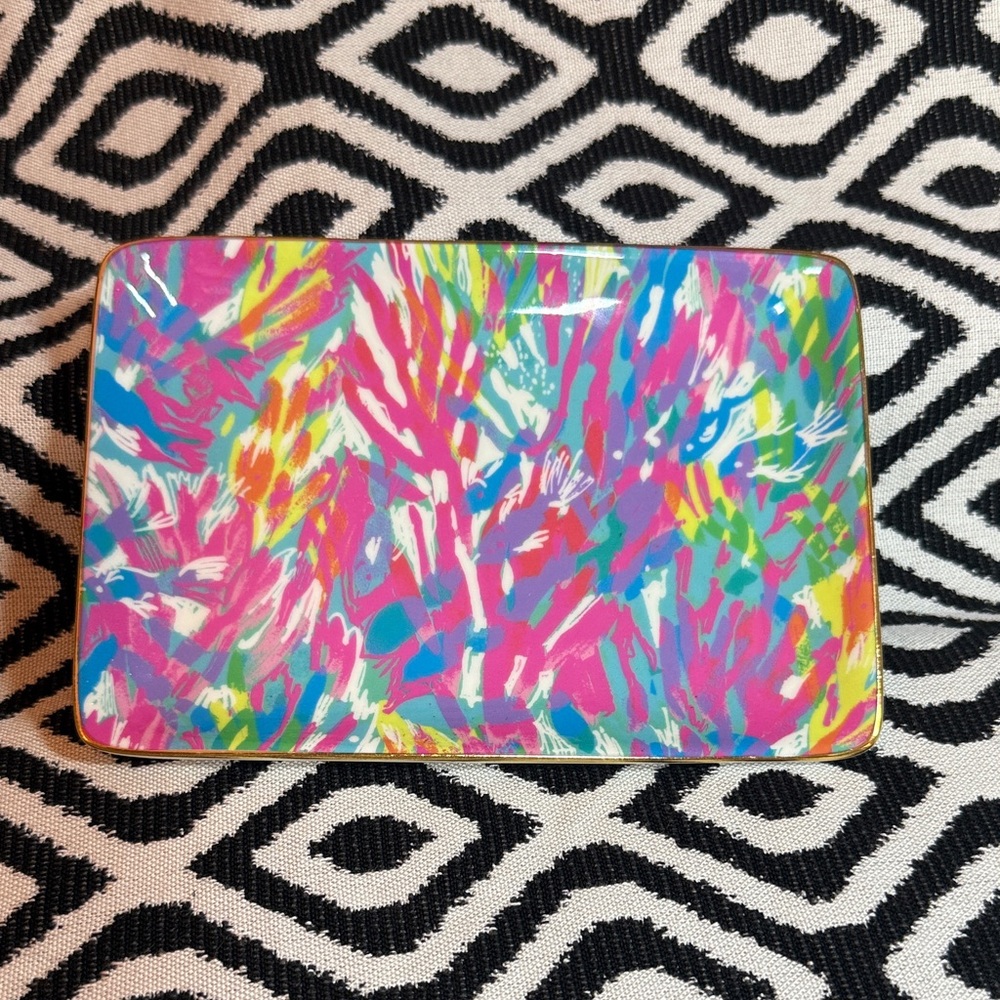 Lilly Pulitzer Vibrant Multicolor Tray